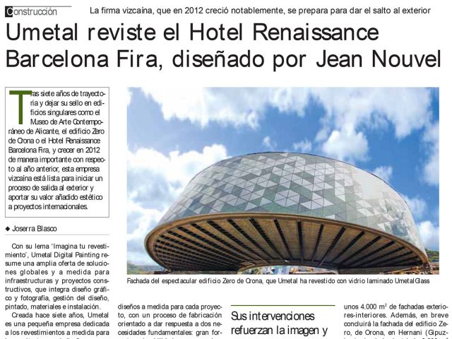 Umetal Hotel Renaissance Barcelona Fira Estrategia Empresarial